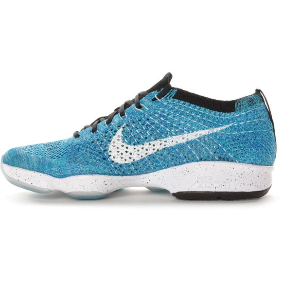 Nike Flyknit Zoom Agility Running Shoes Game Royal Blue sz 7.5 Women's Sneakers - Picture 2 of 9